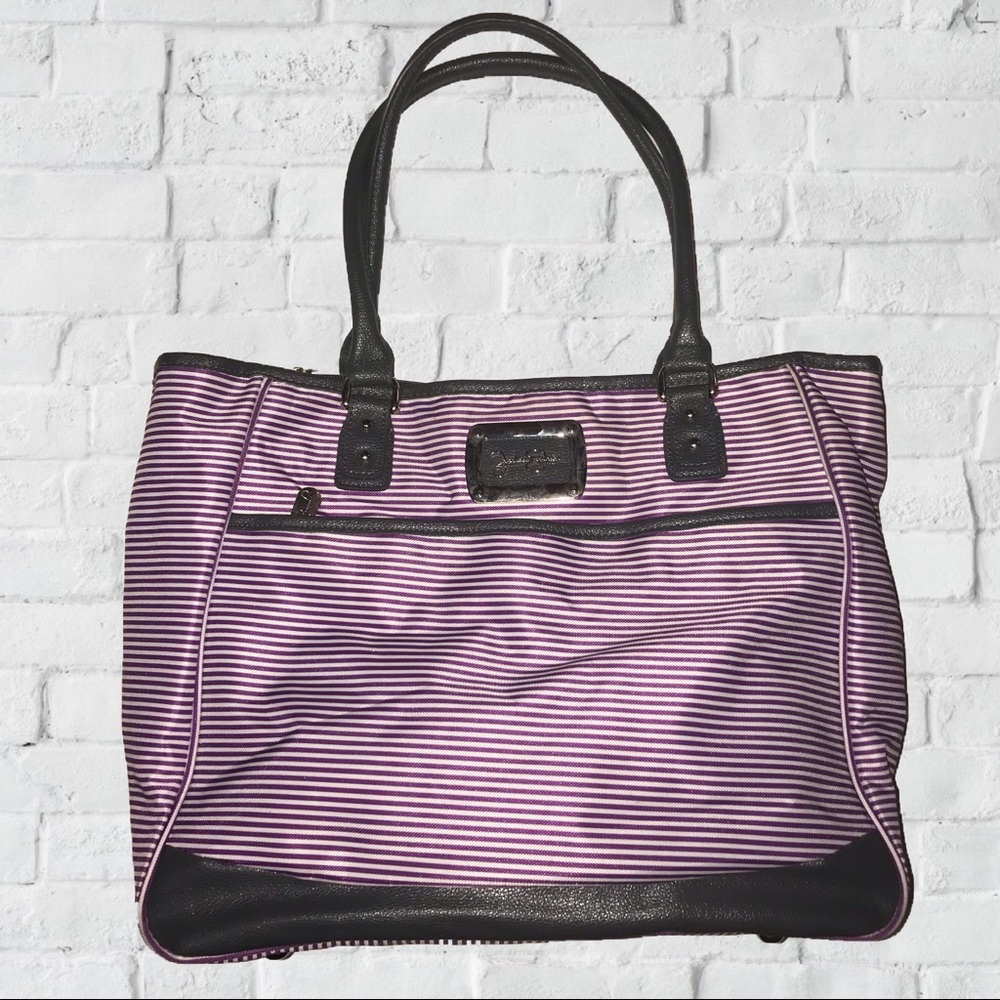 Jessica Simpson Striped Shoulder Bag